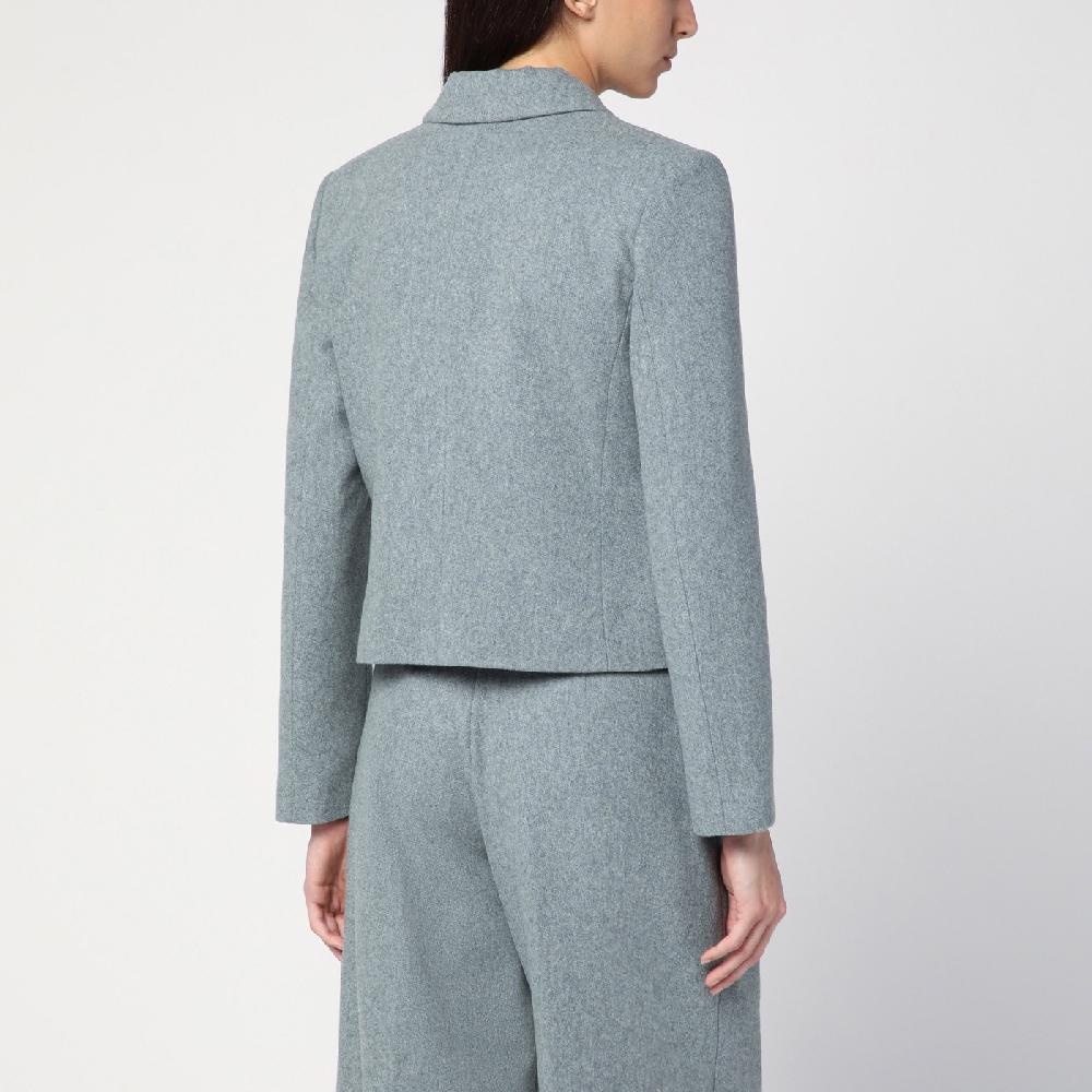 THE GARMENT Giacca doppiopetto Mille grigia Saldi Di Fabbrica