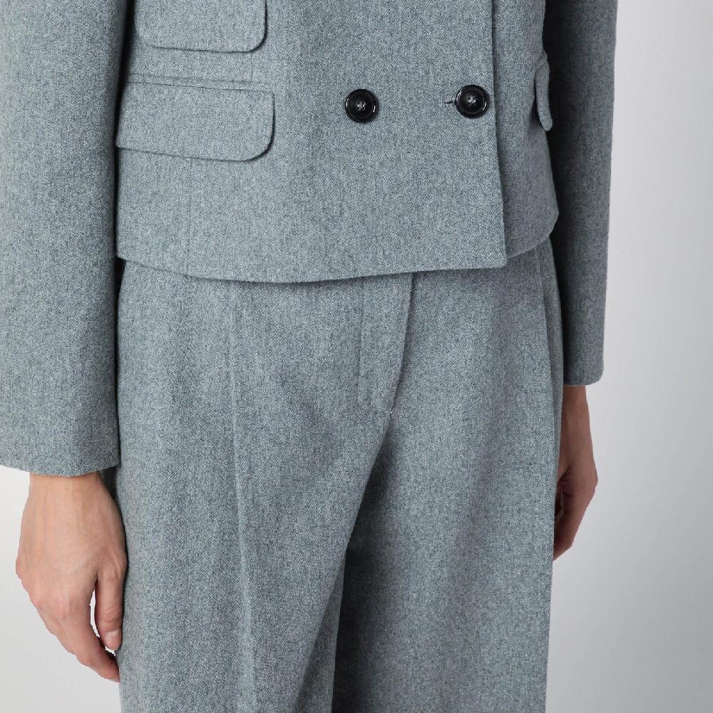 THE GARMENT Giacca doppiopetto Mille grigia Saldi Di Fabbrica