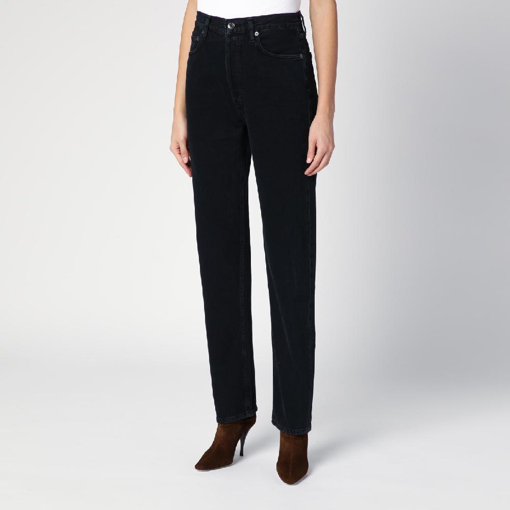 AGOLDE Jeans nero in denim rigenerato 2025