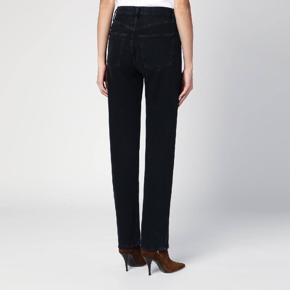 AGOLDE Jeans nero in denim rigenerato 2025