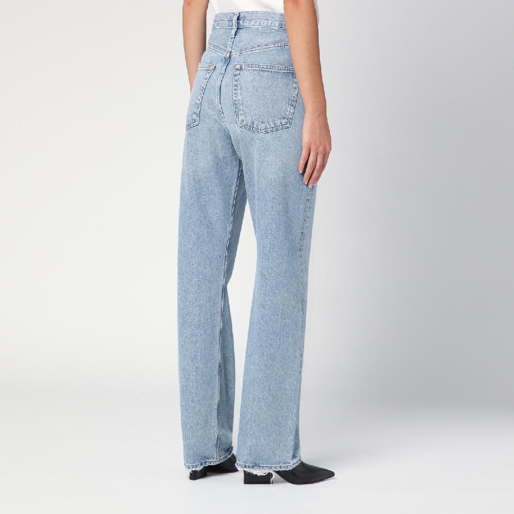 AGOLDE Jeans azzurro in denim rigenerato Pezzi Unici