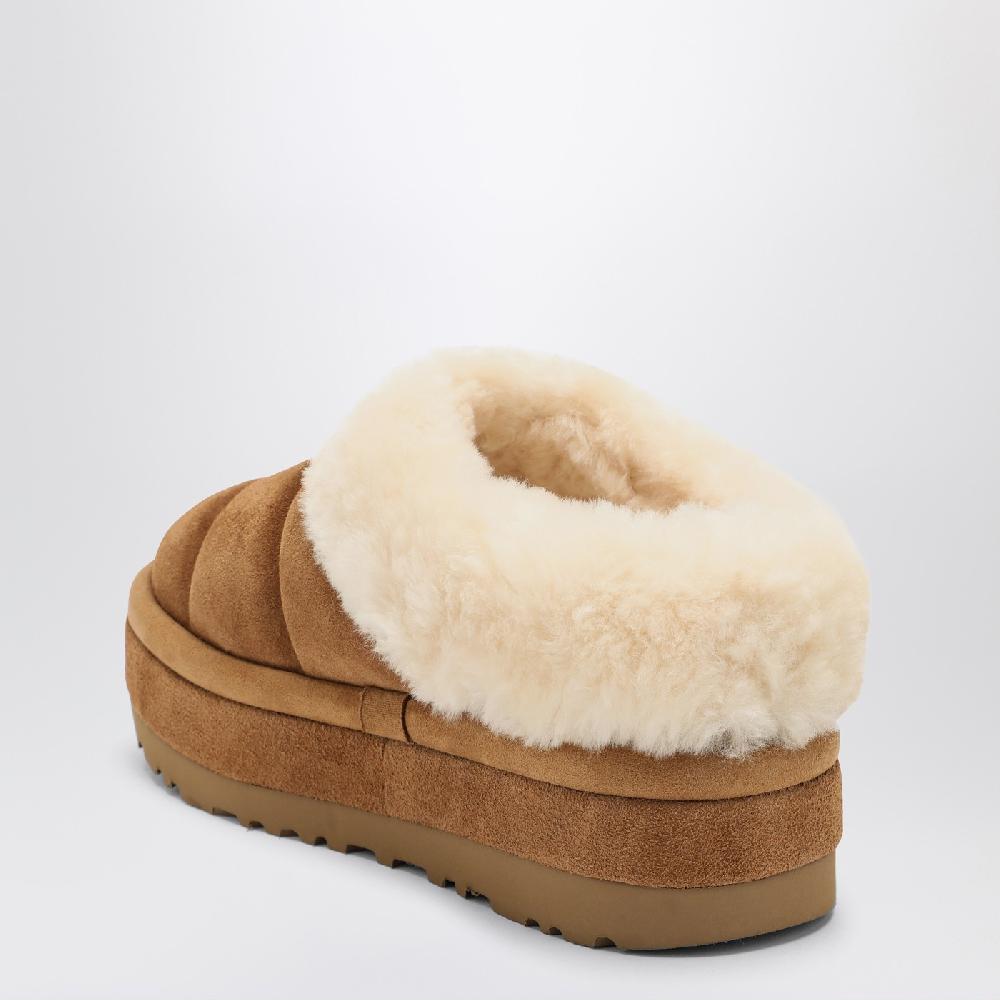 UGG Slide W Tazzlita castagna in suede Qualità Garantita