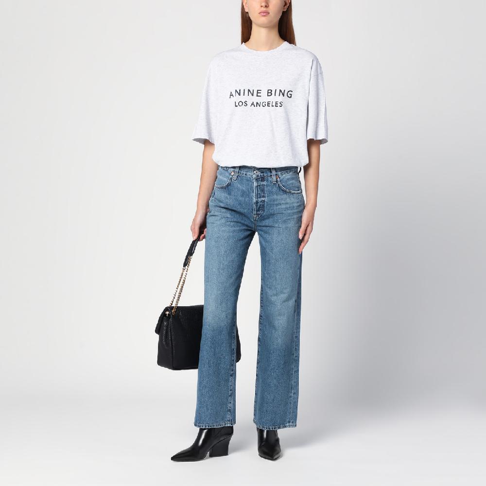 Citizens of Humanity Jeans dritto blu slavato Fino Al -60%