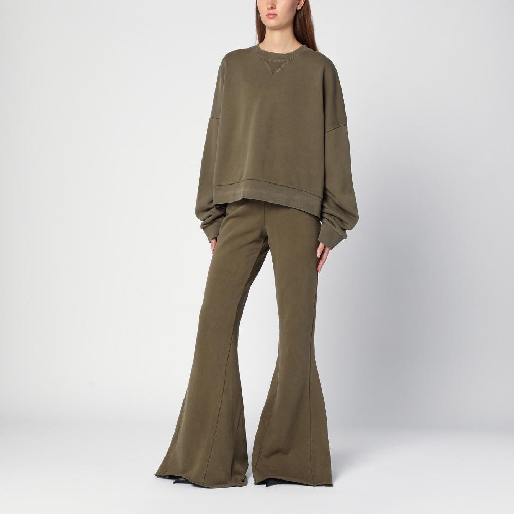 Entire Studios Felpa verde militare in cotone organico In Vendita
