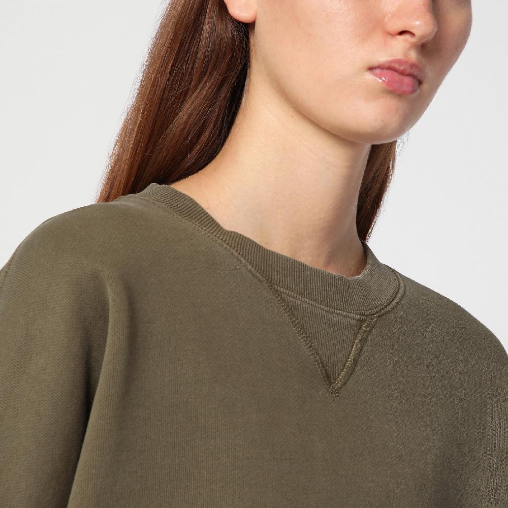 Entire Studios Felpa verde militare in cotone organico In Vendita