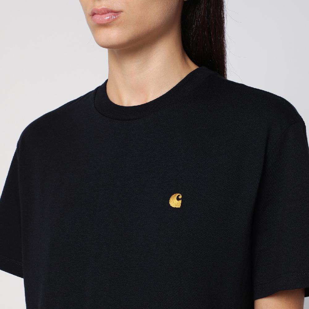 Carhartt WIP W S/S Chase T-Shirt nera Saldi