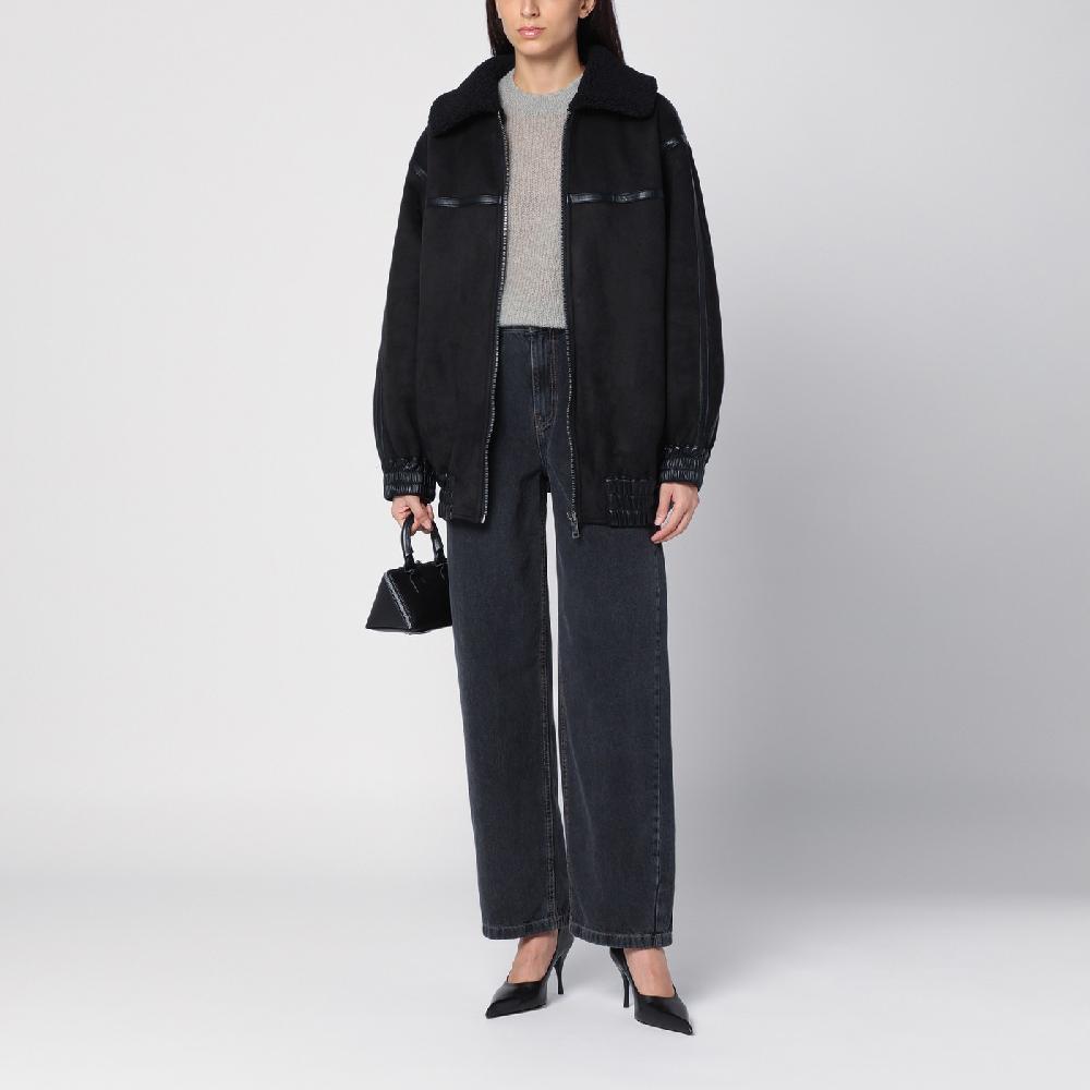 ROTATE Birger Christensen Jeans ampio grigio scuro Vendita Economica