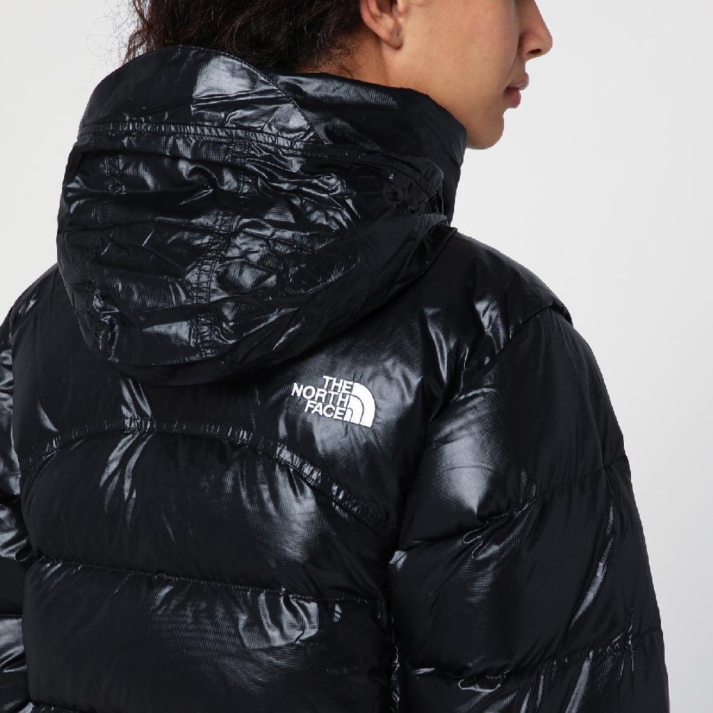 The North Face Piumino 2000 Retro Nuptse nero Vendite Flash