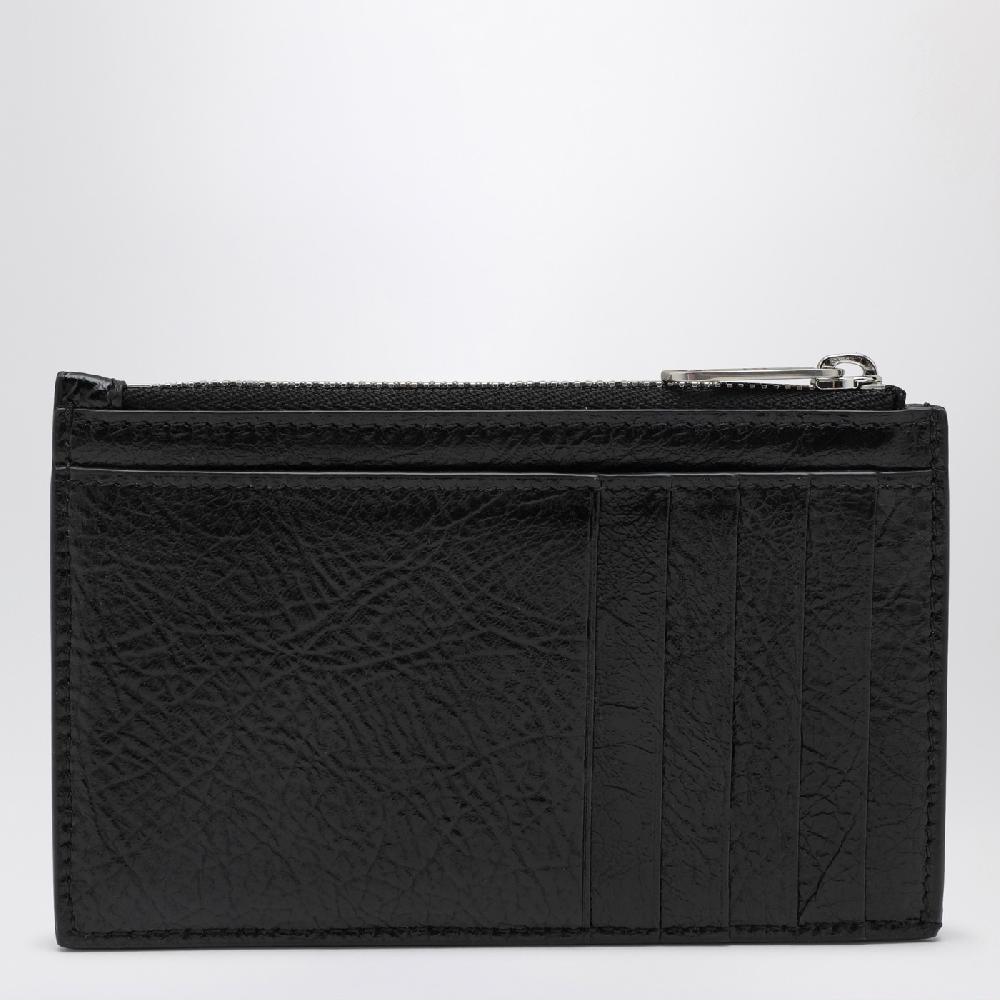 Balenciaga Portacarte Superbusy nero in pelle Qualità