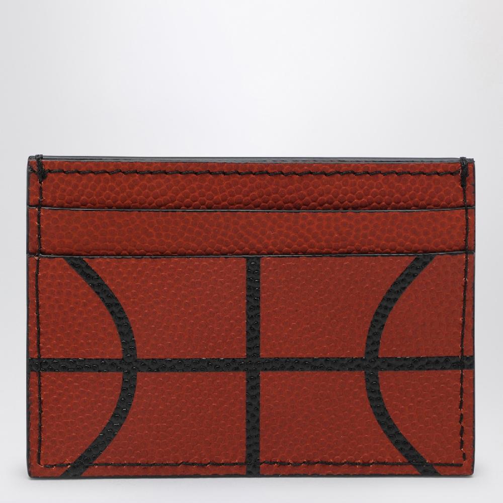 Off-Whiteu2122 Portacarte basket in pelle Pezzi Unici
