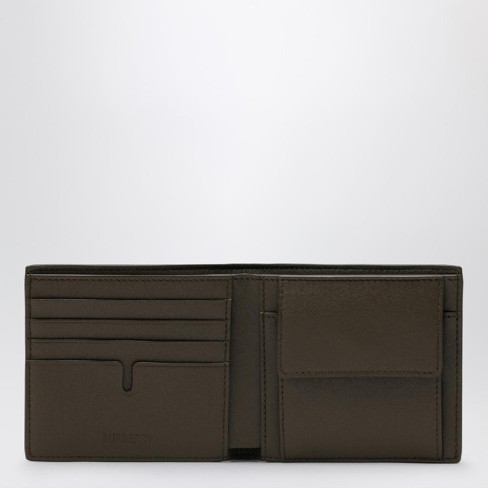 Burberry Portafoglio a libro beige motivo Check Nuova