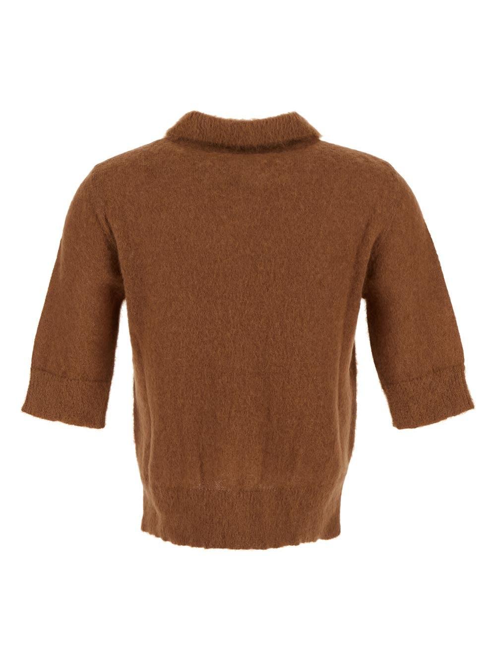 Oluxury Lardini Knitted Polo Fino al 50% di sconto