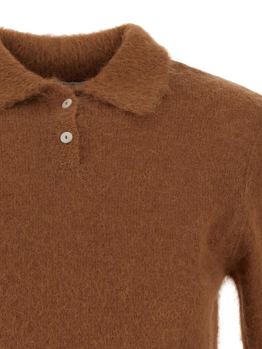 Oluxury Lardini Knitted Polo Fino al 50% di sconto