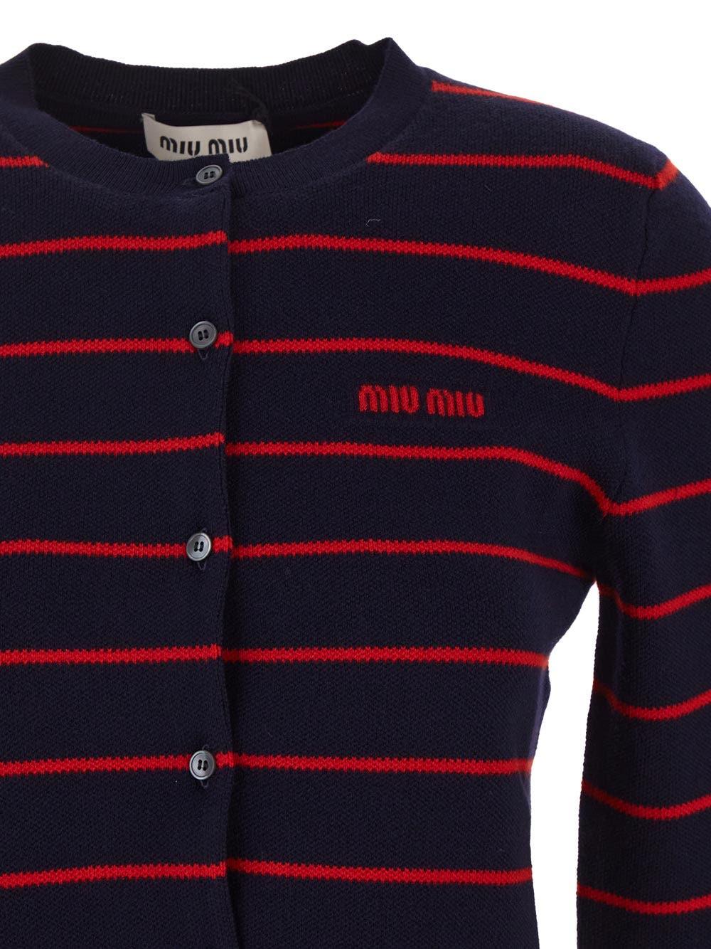 Oluxury Miu Miu Cardigan knit Limitato a 3 giorni