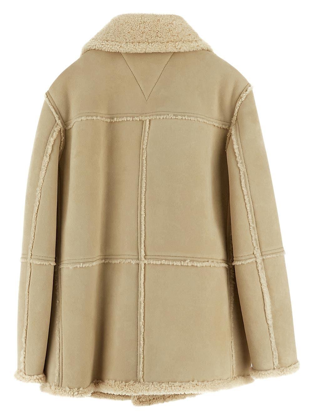 Oluxury Bottega Veneta Lamb Coat Nuovo