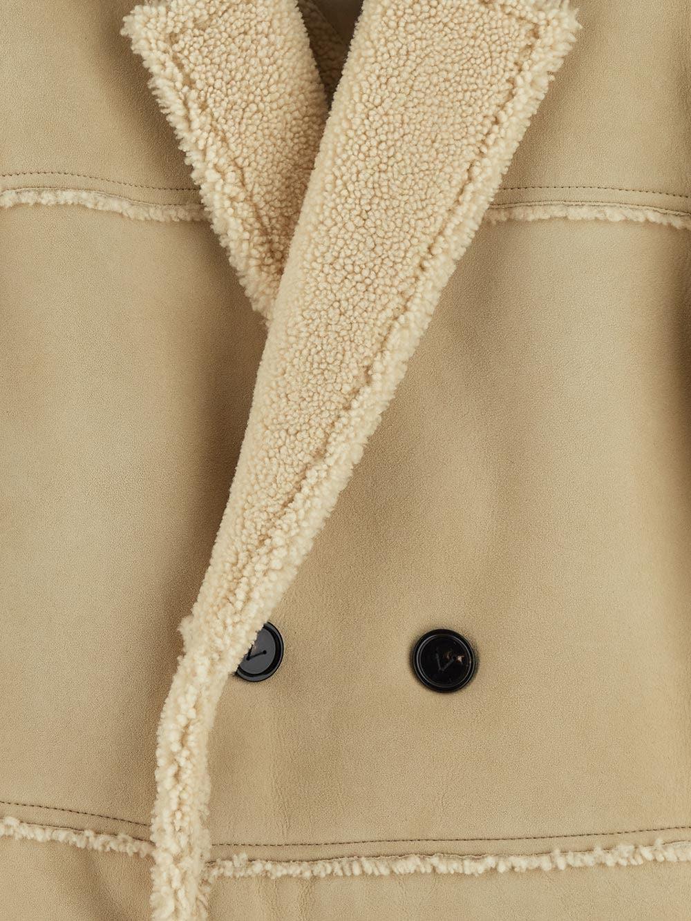 Oluxury Bottega Veneta Lamb Coat Nuovo