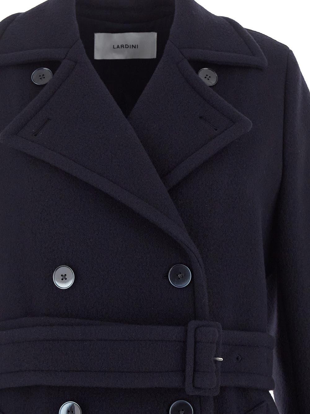 Oluxury Lardini Double breasted coat Offerta
