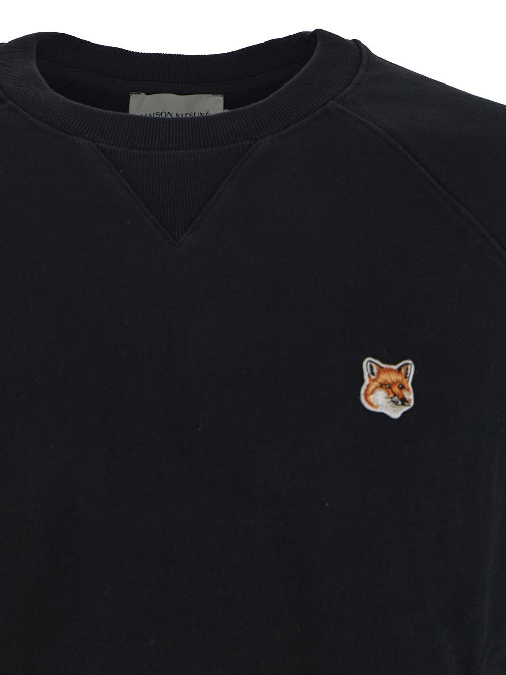 Oluxury Maison Kitsune' Fox Sweatshirt Vendite Flash