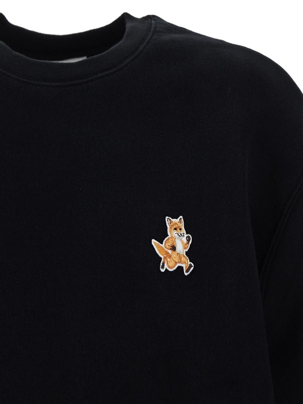Oluxury Maison Kitsune' Fox Sweatshirt In Saldo