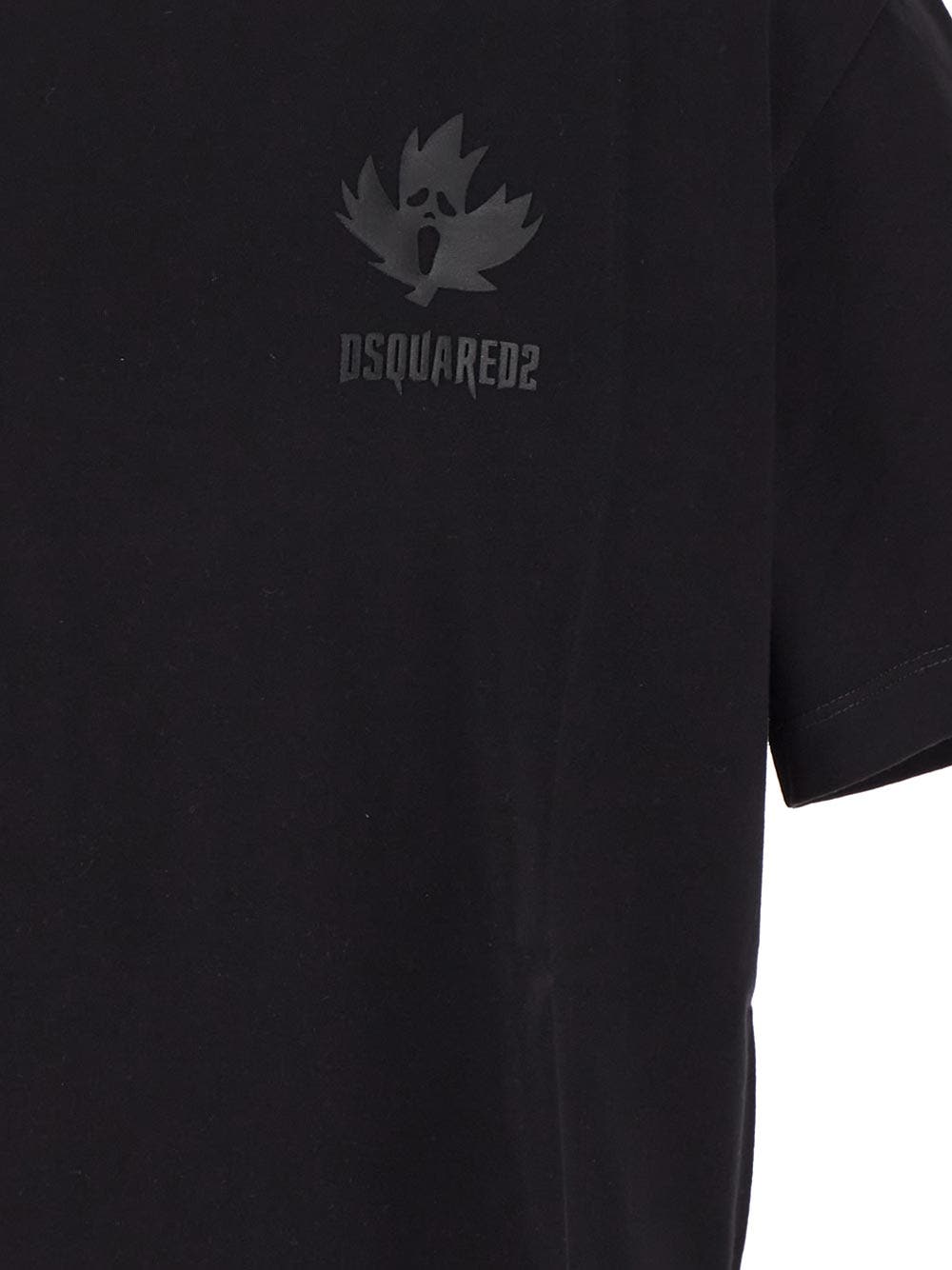 Oluxury Dsquared2 Logo T-Shirt Nuova