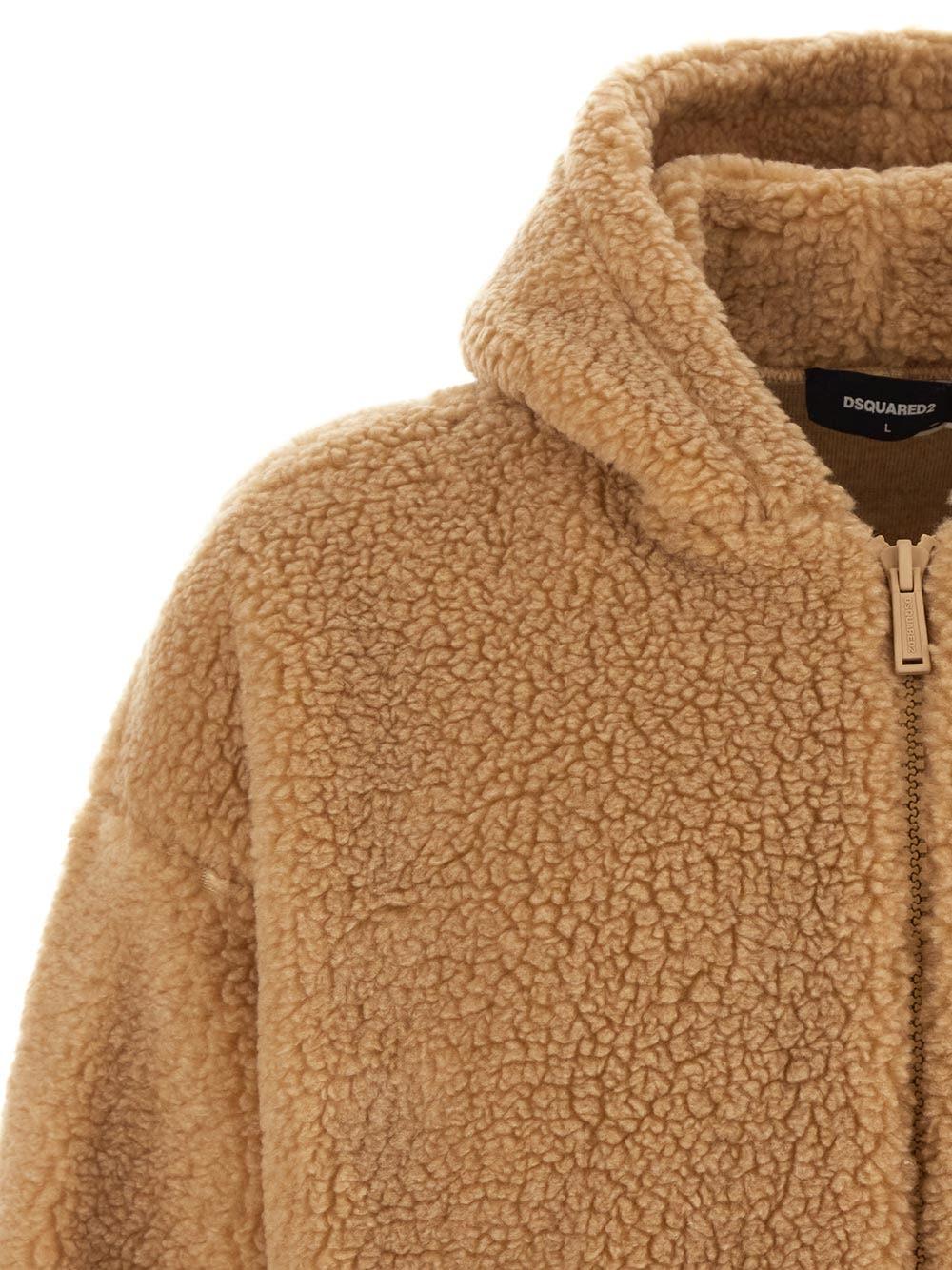 Oluxury Dsquared2 Sherpa Jacket Moda
