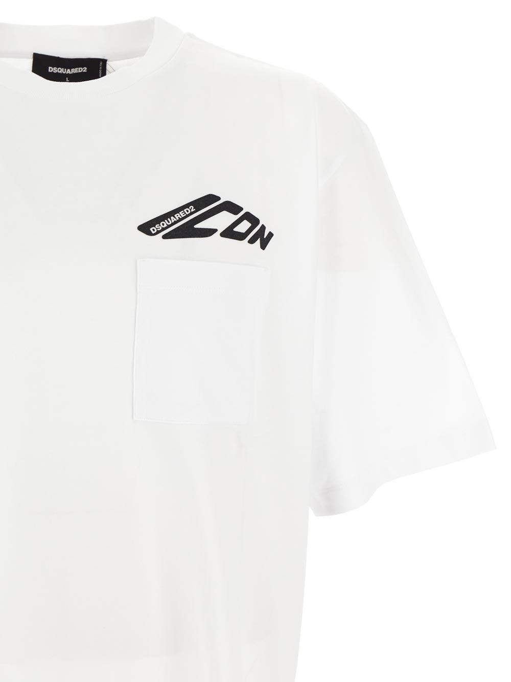Oluxury Dsquared2 Logo T-Shirt Offerta speciale