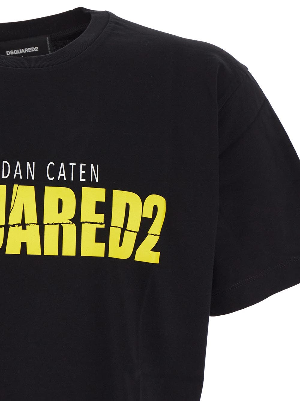 Oluxury Dsquared2 Logo T-Shirt Comprare a buon mercato