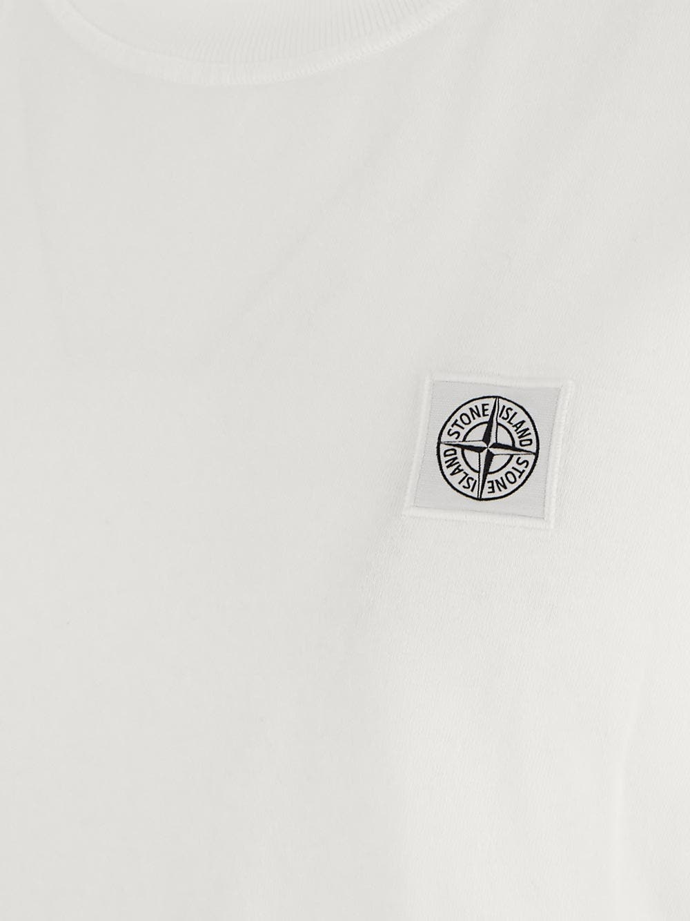Oluxury Stone Island Logo T-Shirt Shopping online
