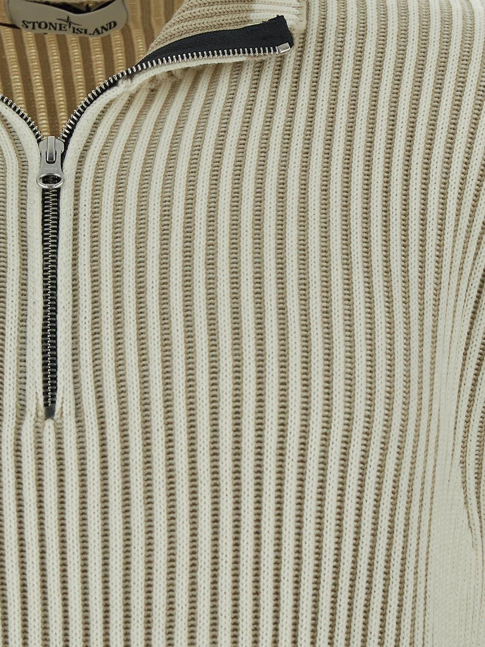 Oluxury Stone Island Ribbed Knit Vendite stagionali