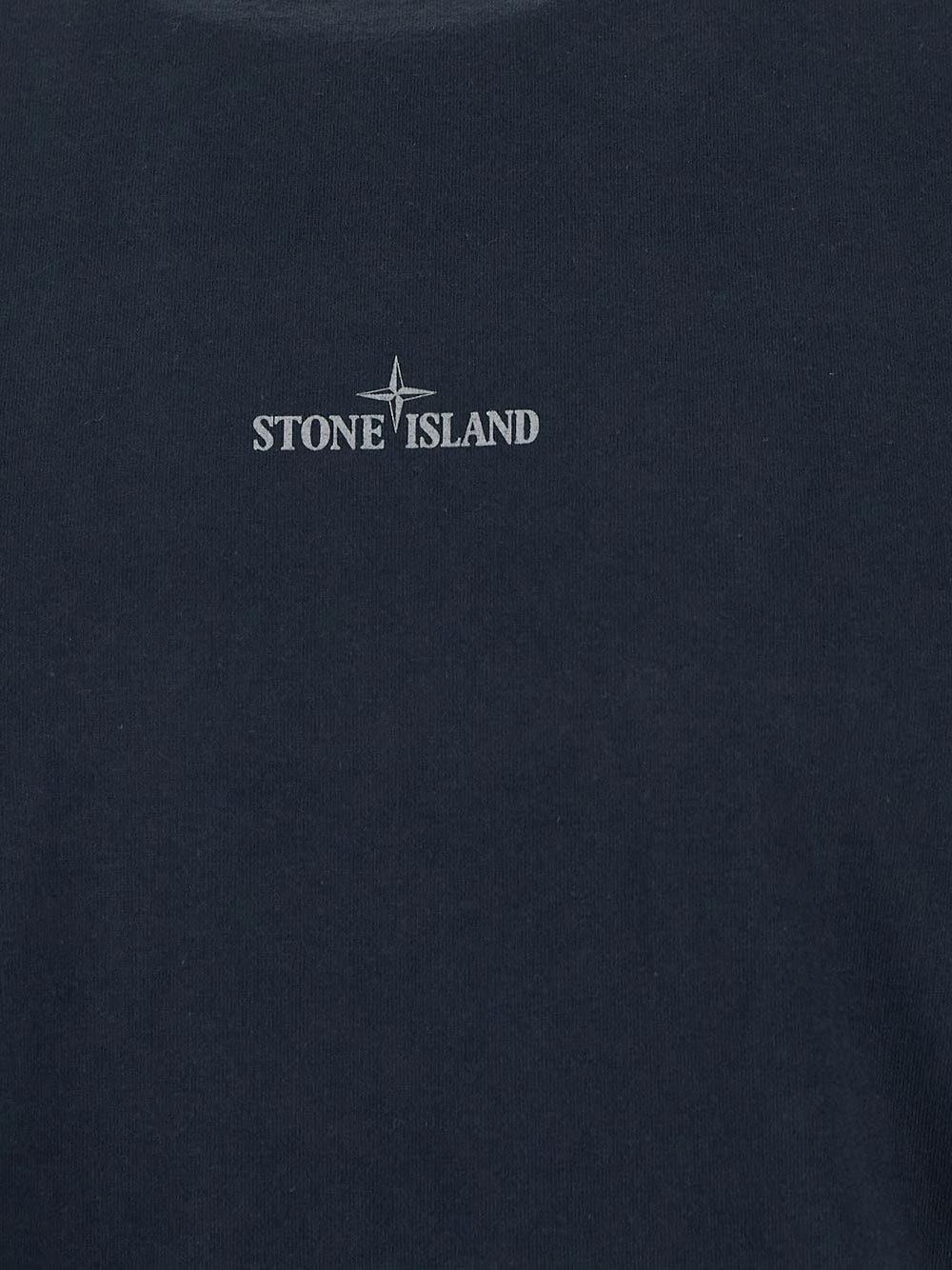 Oluxury Stone Island Logo T-Shirt Offerta migliore