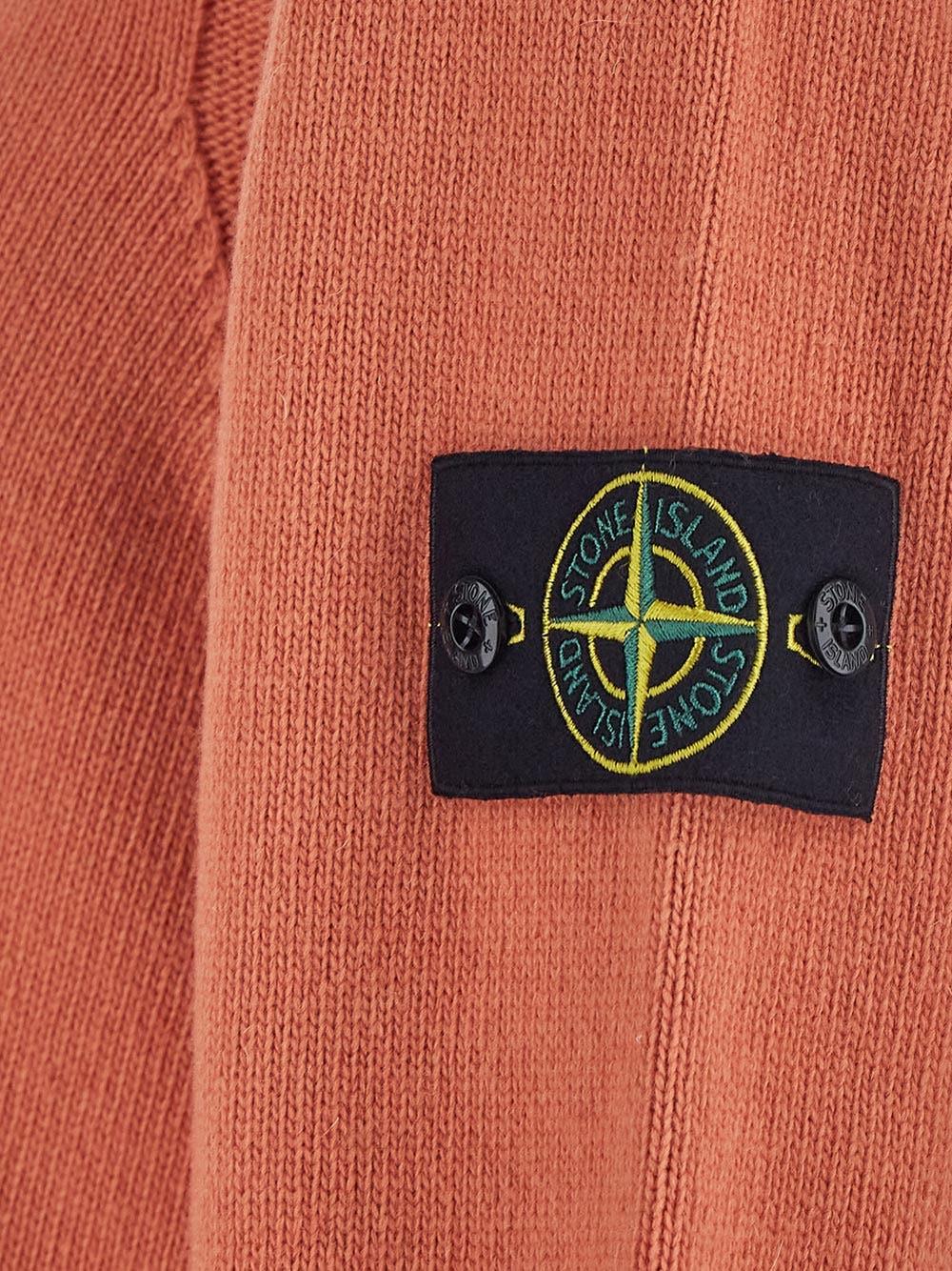 Oluxury Stone Island Logo Knit Grandi sconti