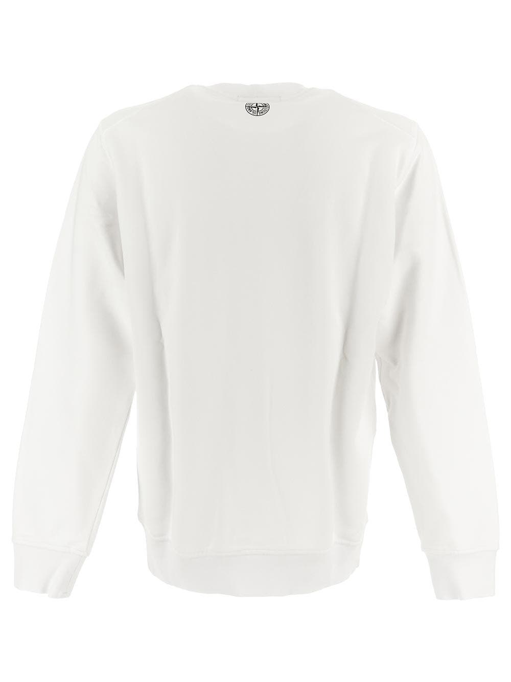 Oluxury Stone Island Logo Sweatshirt Liquidazione