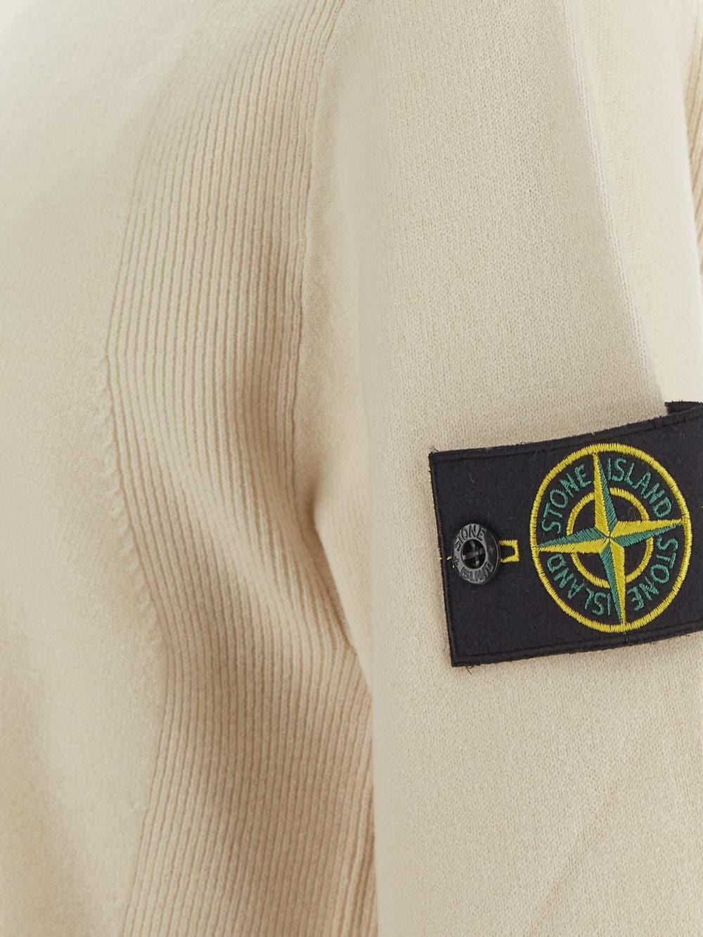 Oluxury Stone Island Logo Knit Offerte giornaliere