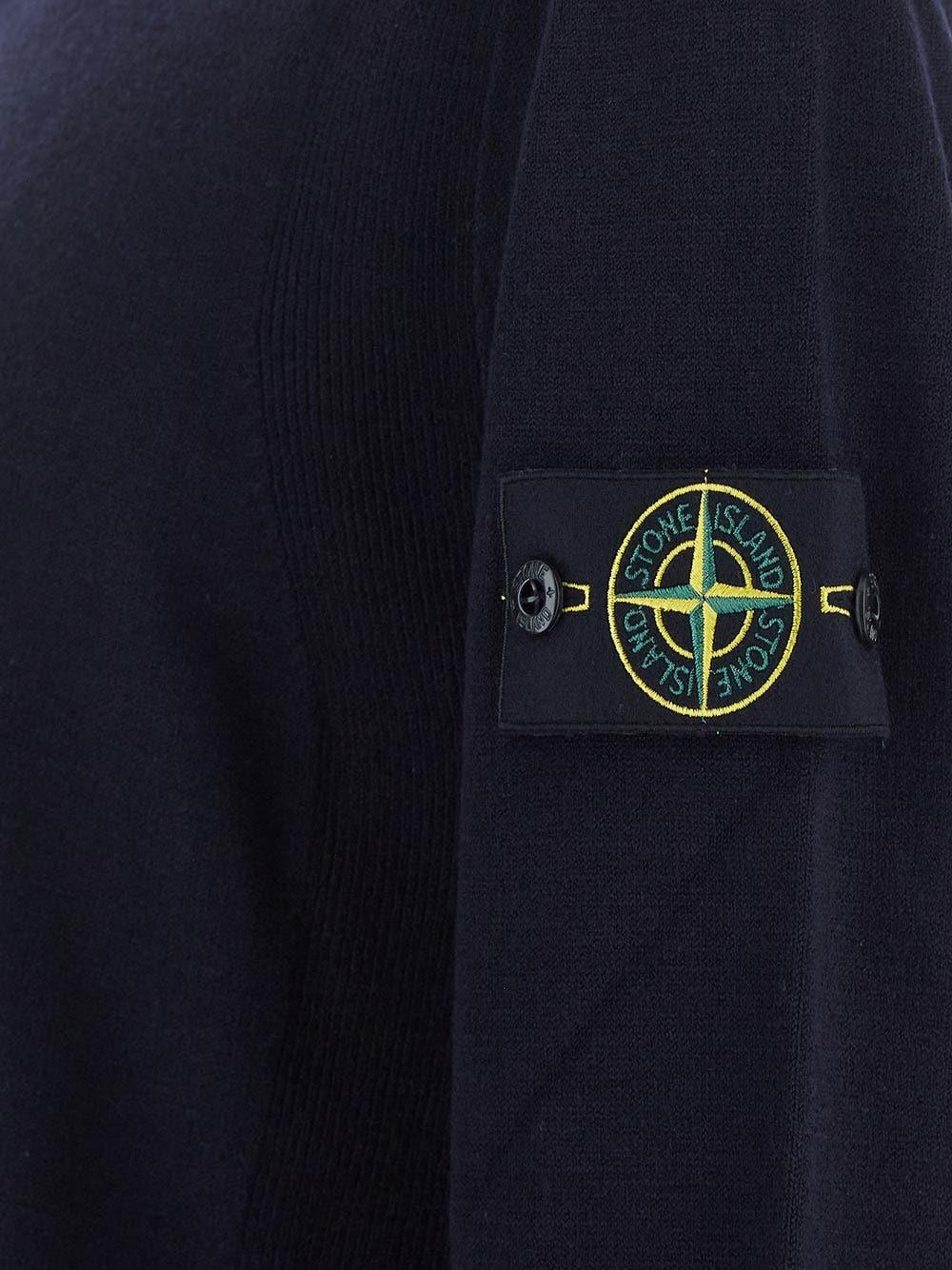 Oluxury Stone Island Logo Knit Sconti VIP