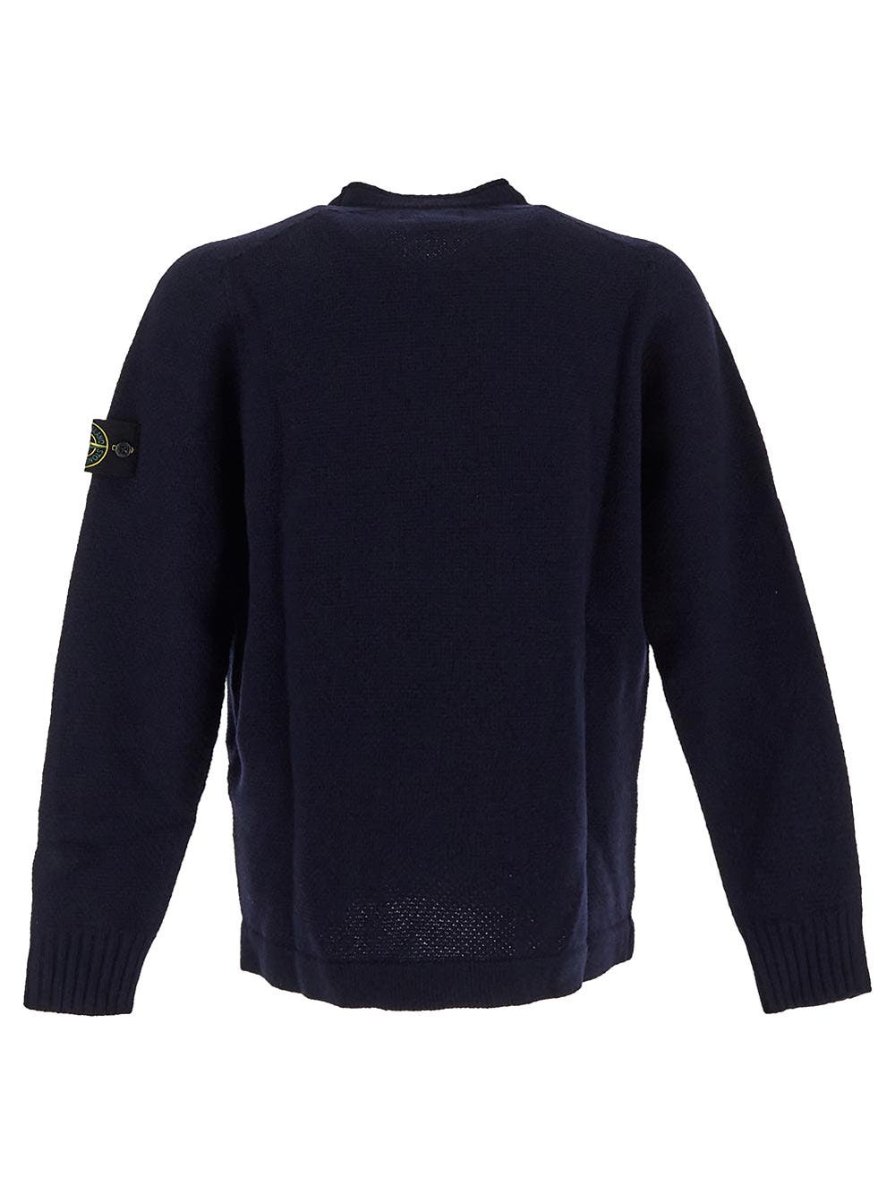 Oluxury Stone Island Logo Knit Ritorno libero