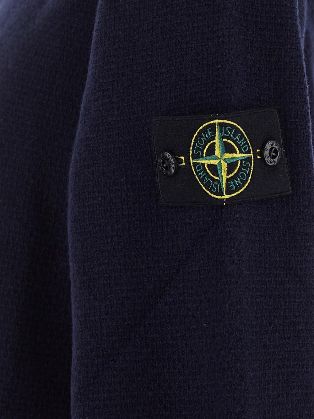 Oluxury Stone Island Logo Knit Ritorno libero