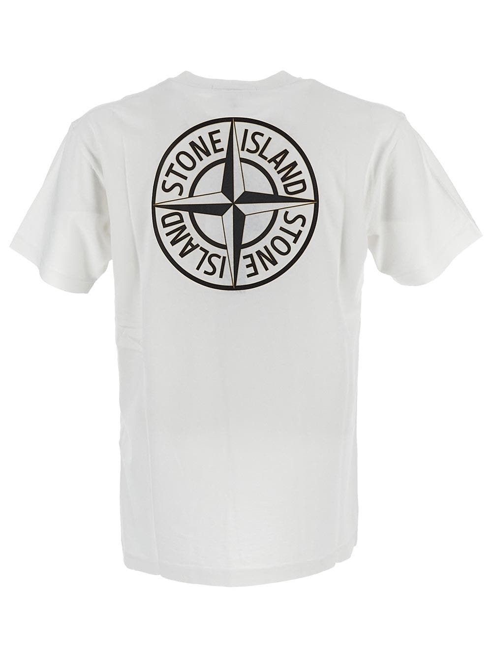 Oluxury Stone Island Logo T-Shirt ACQUISTA ORA