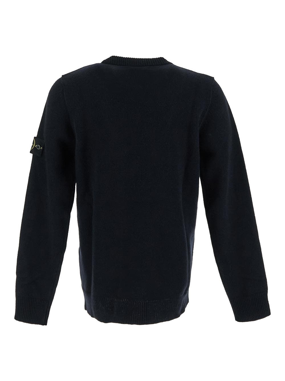 Oluxury Stone Island Logo Knit Latest stili