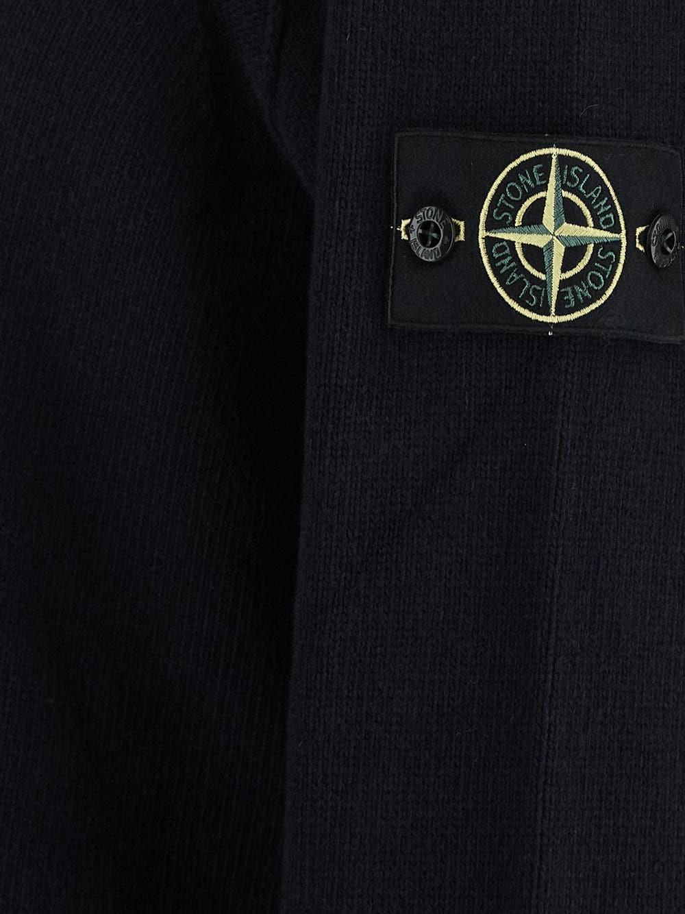 Oluxury Stone Island Logo Knit Latest stili