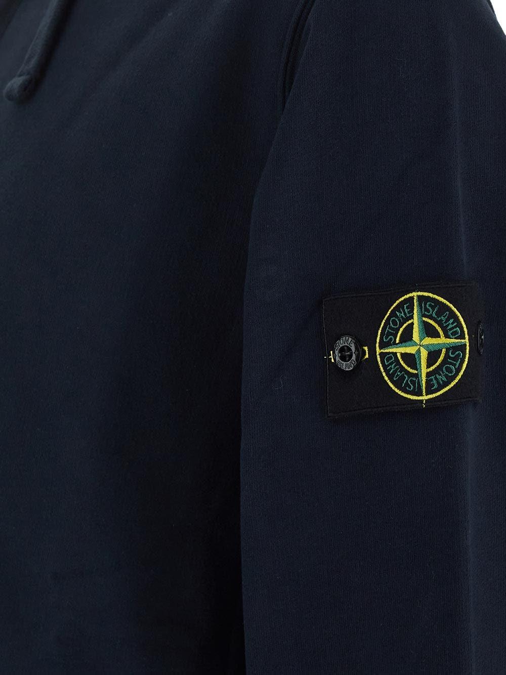 Oluxury Stone Island Logo Hoodie Promozione temporanea