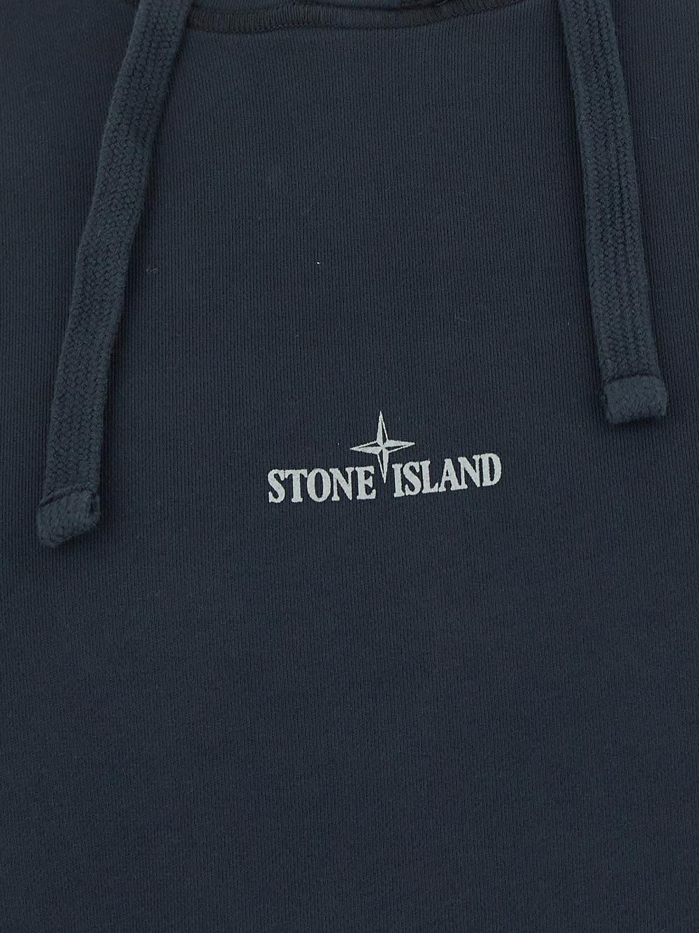 Oluxury Stone Island Logo Hoodie Sostegno trimestrale