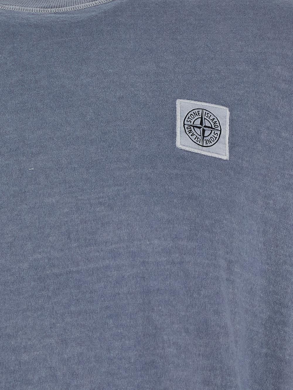 Oluxury Stone Island Logo T-Shirt Super sconto