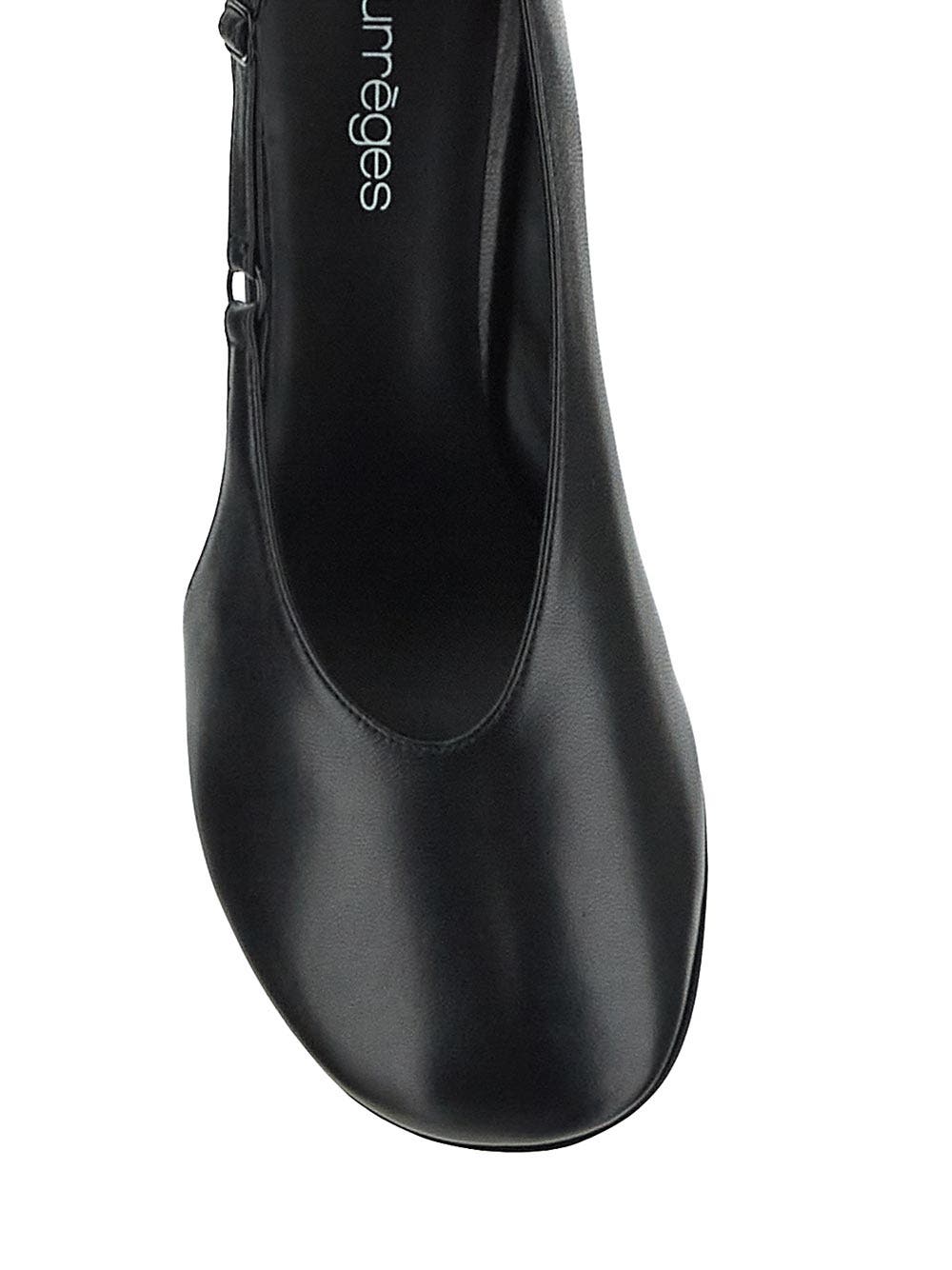 Oluxury Courreges Oblique Stiletto Shoe Trasporto libero internazionale