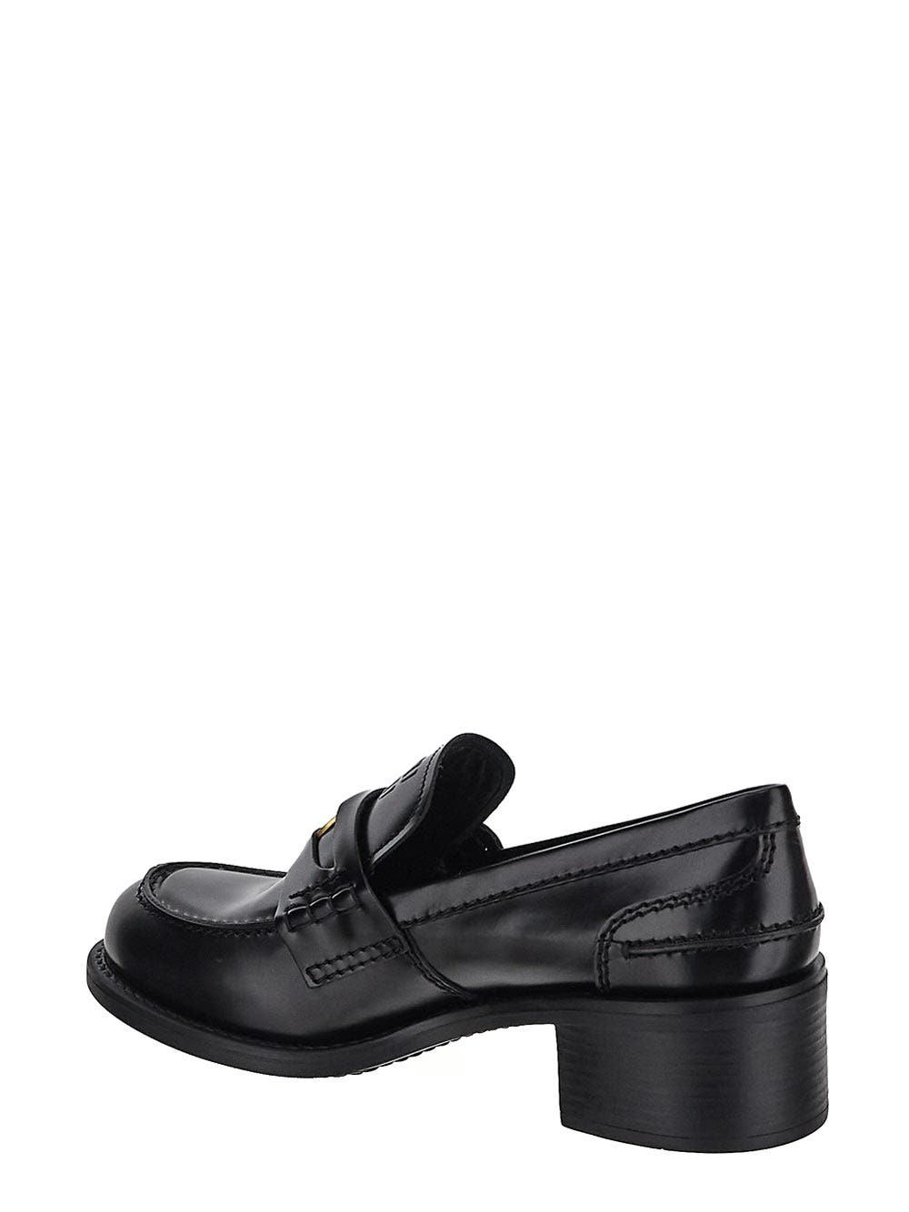 Oluxury Miu Miu Logo Loafer Sconti questo mese
