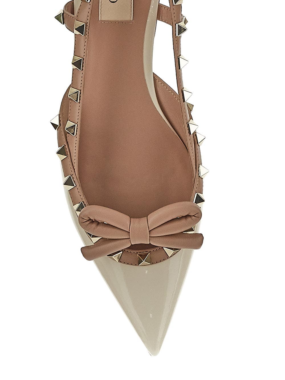 Oluxury Valentino Garavani Rockstude Ballerina Sconto