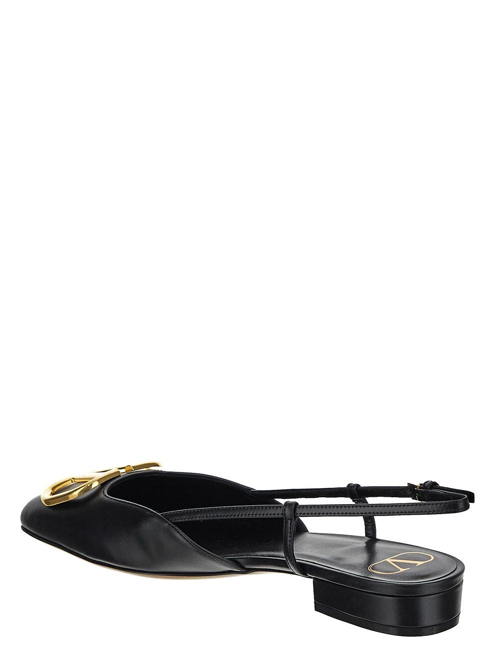 Oluxury Valentino Garavani Logo Ballerina In Vendita