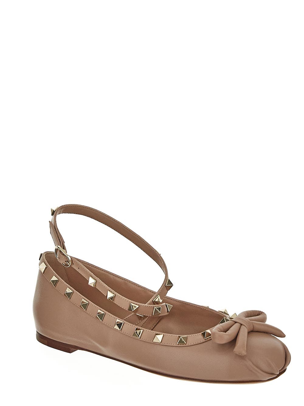 Oluxury Valentino Garavani Rockstud Ballerina Saldi Di Fabbrica