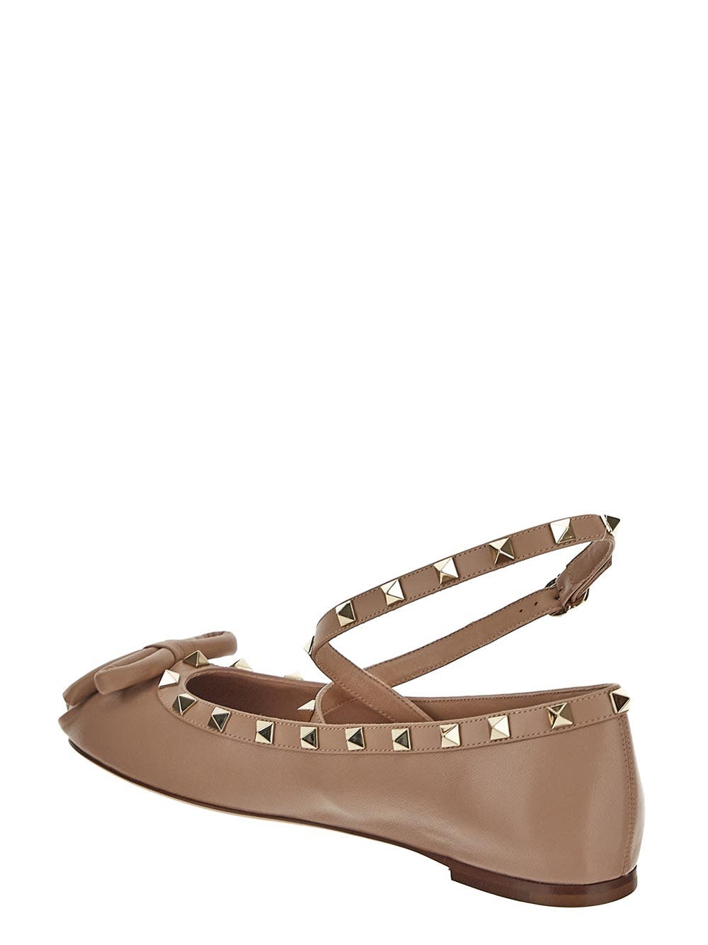 Oluxury Valentino Garavani Rockstud Ballerina Saldi Di Fabbrica