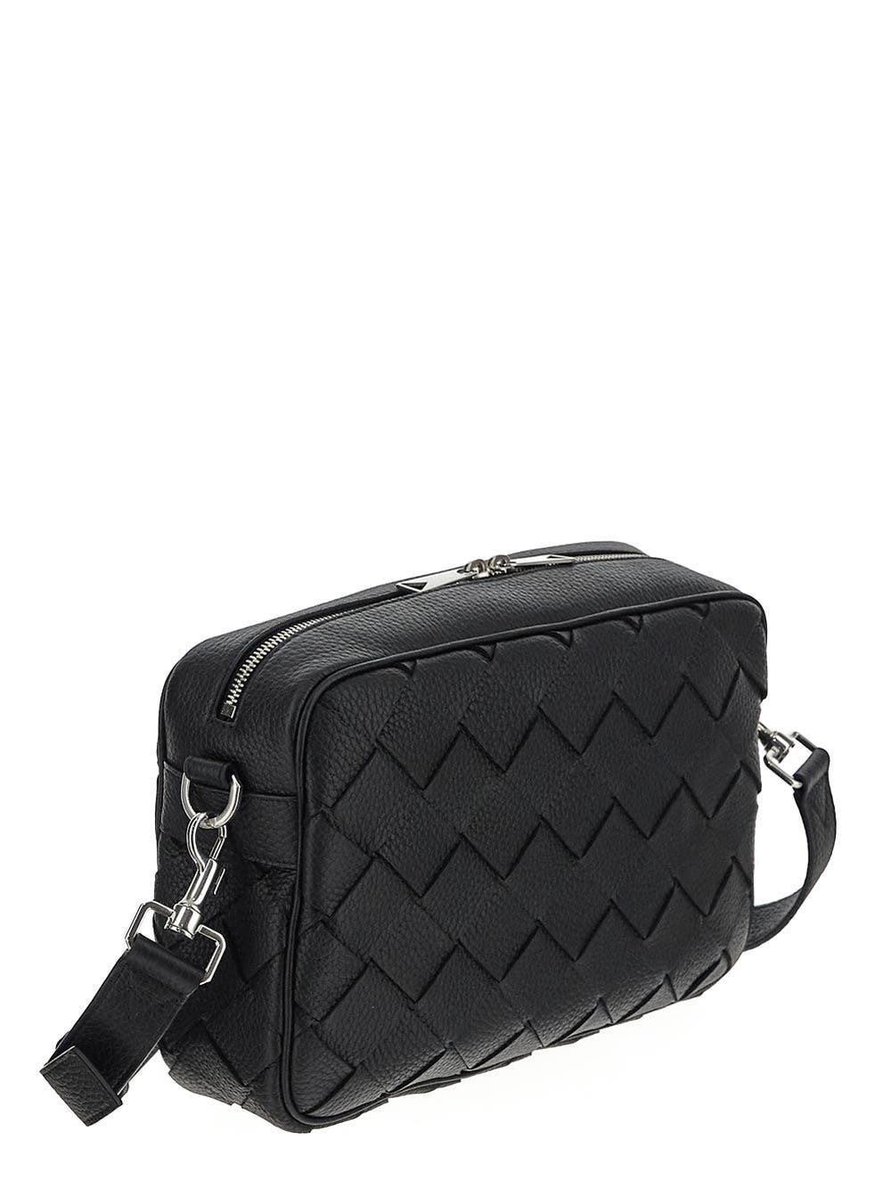 Oluxury Bottega Veneta Camera Bag Intrecciato Media Offerta temporanea
