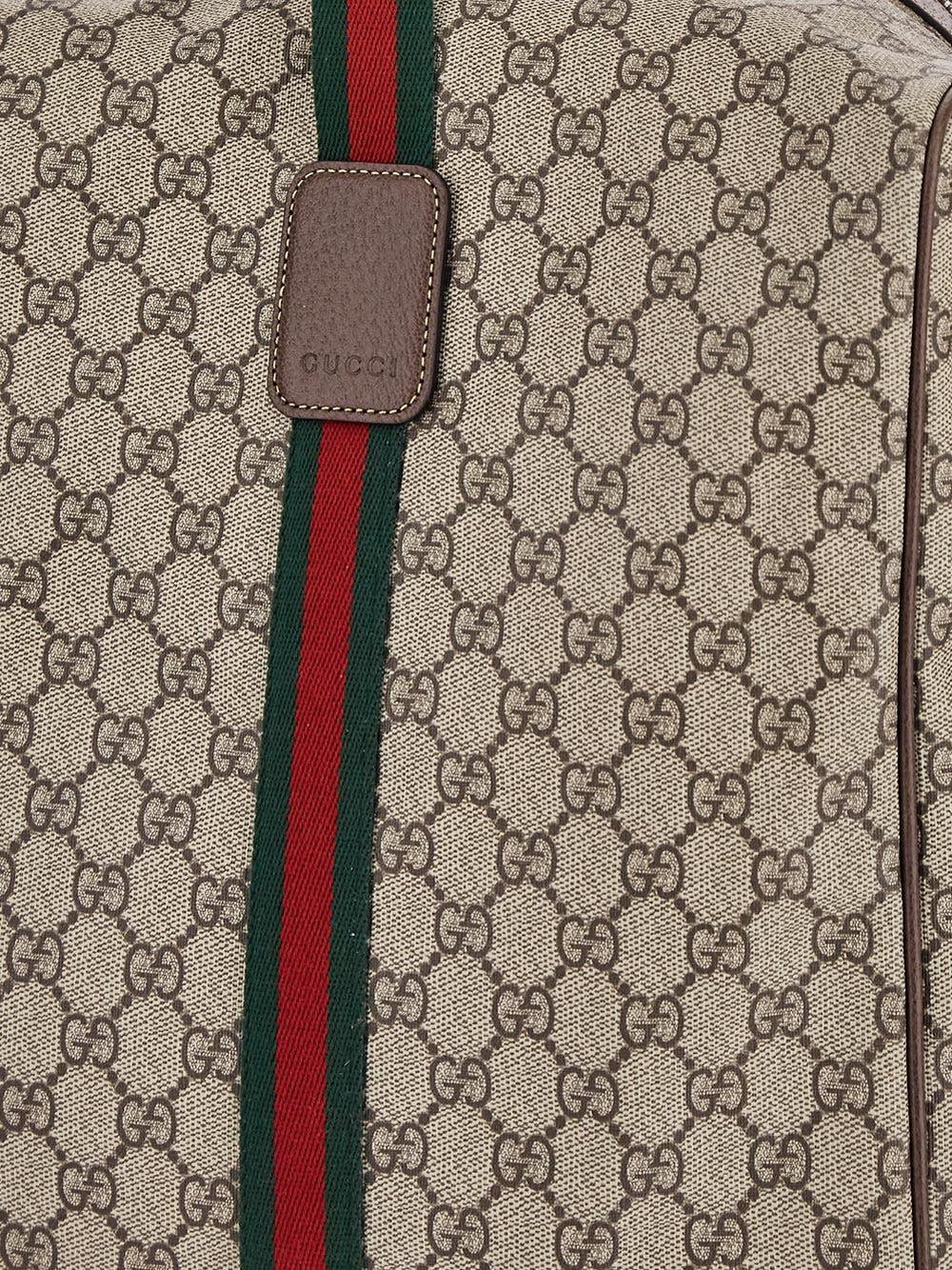 Oluxury Gucci Web Detail Maxi Travel Bag Offerte stagionali